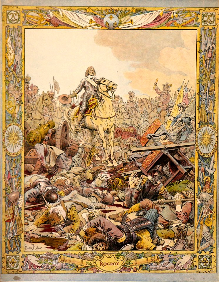Maurice Leloir-Le Roy Soleil - Bataille de Rocroy