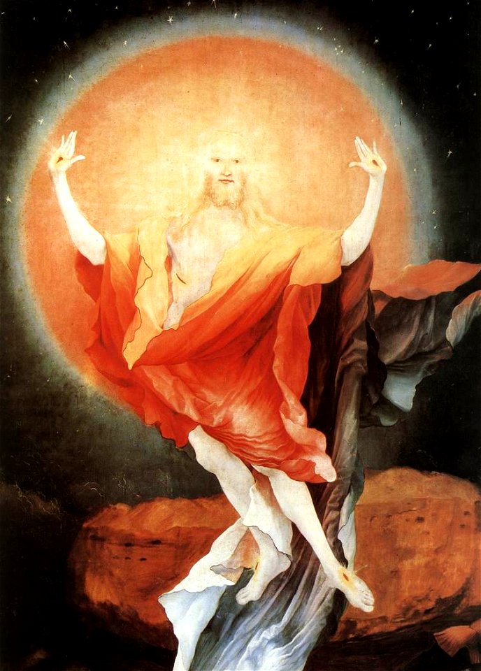 Matthias Grünewald - The Resurrection (detail) - WGA10755