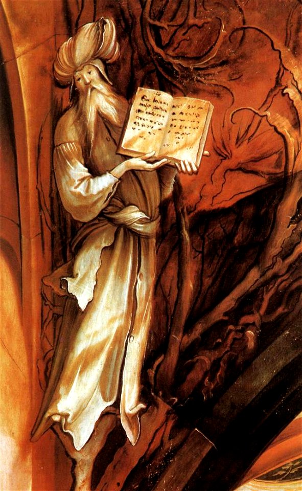 Matthias Grünewald - The Annunciation (detail) - WGA10753