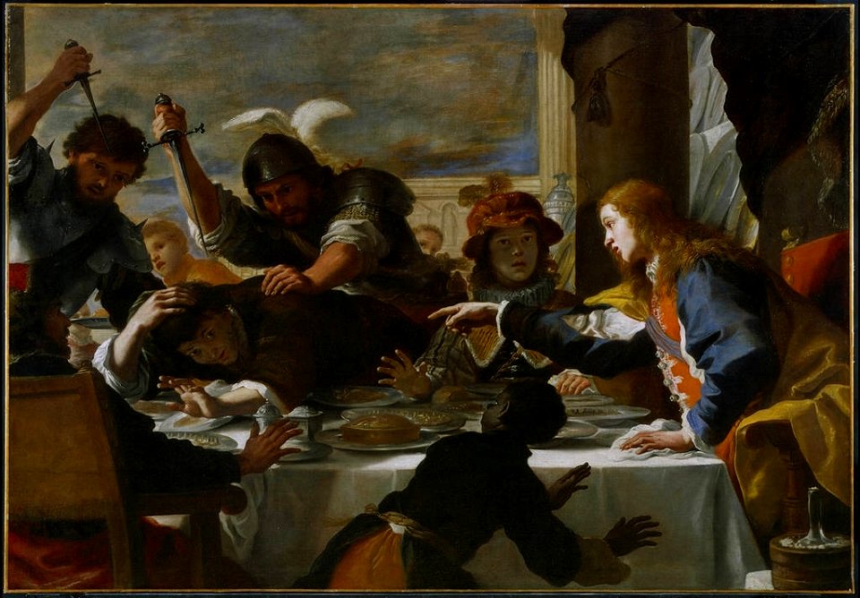 Mattia Preti - La Festa di Assalonne
