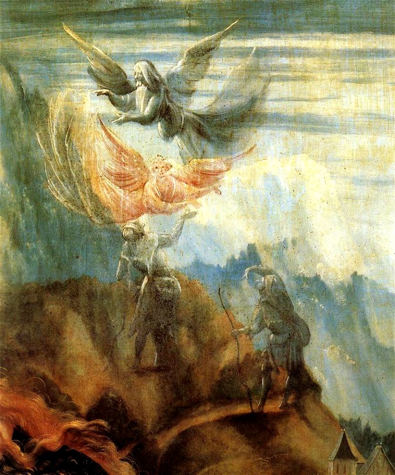 Matthias Grünewald - Nativity (detail) - WGA10745