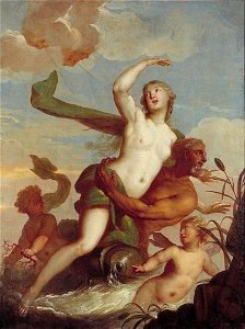 Mattheus Terwesten - Amphitrite door Neptunus ontvoerd - C851 - Rijksmuseum Twenthe