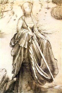 Matthias Grünewald - St Catherine - WGA10818