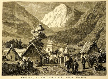 Matucana, in the Cordilleras, South America