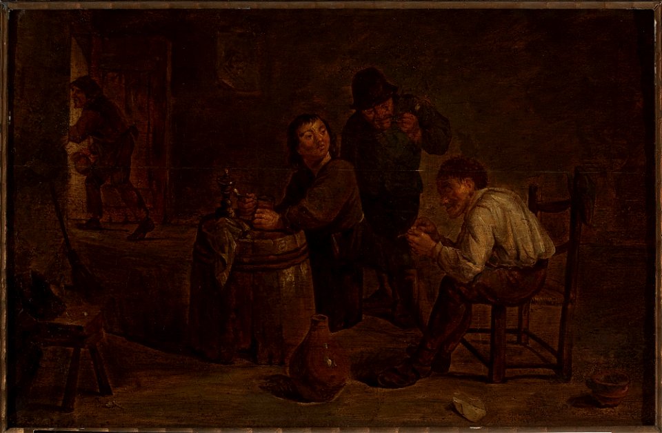 Mattheus van Helmont - Scene in a tavern - M.Ob.2708 MNW - National Museum in Warsaw