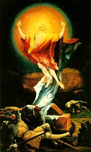 Matthias Grünewald Isenheimer Altar Auferstehung