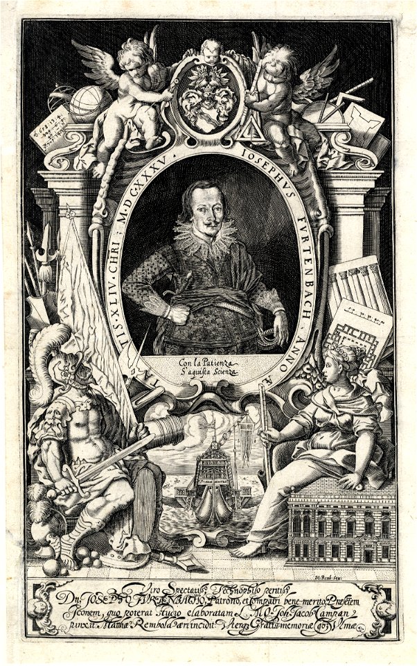 Matthäus Rembold Portrait Joseph Furtenbach ubs G 0279 III