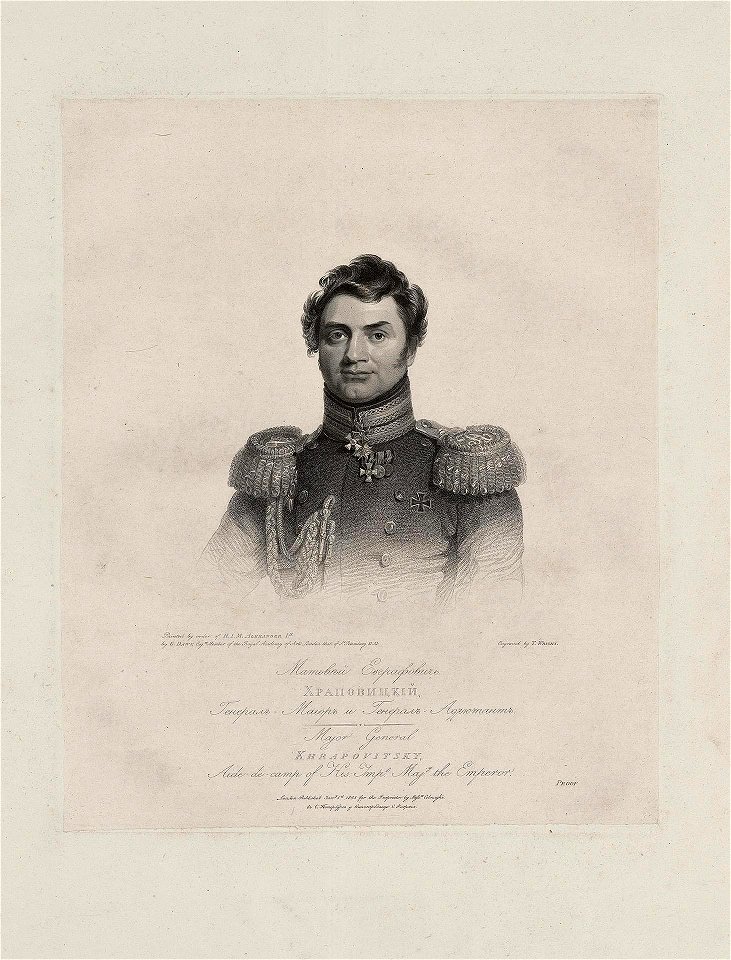 Matvey Evgrafovitch Hrapovitzkiy by Thomas Wright - Hermitage