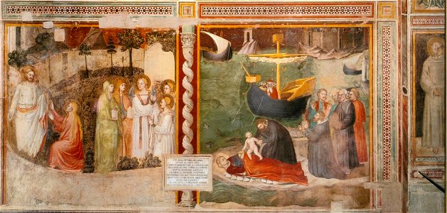 Matteo di Pacino, capella Rinuccini, detail2