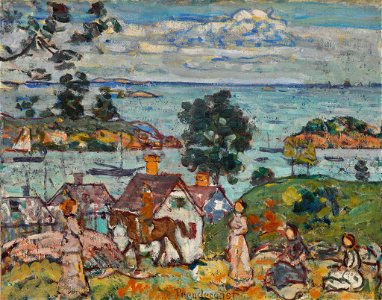 Maurice Brazil Prendergast - Gloucester Harbor - BF930 - Barnes Foundation