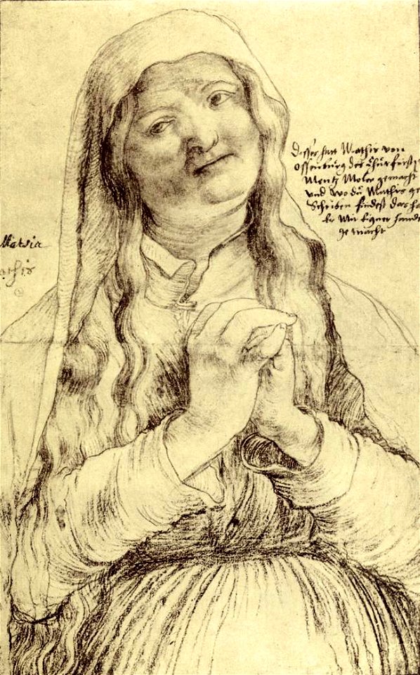 Matthias Grünewald - Praying Woman - WGA10798