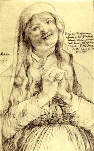 Matthias Grünewald - Praying Woman - WGA10798