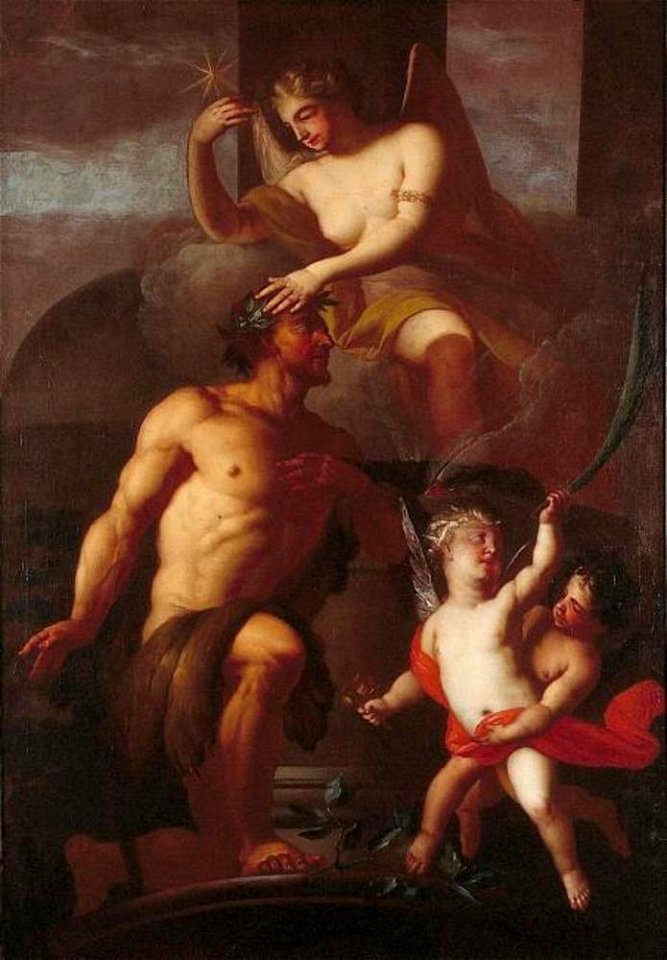 Mattheus Terwesten - De apotheose van Hercules - C850 - Cultural Heritage Agency of the Netherlands Art Collection