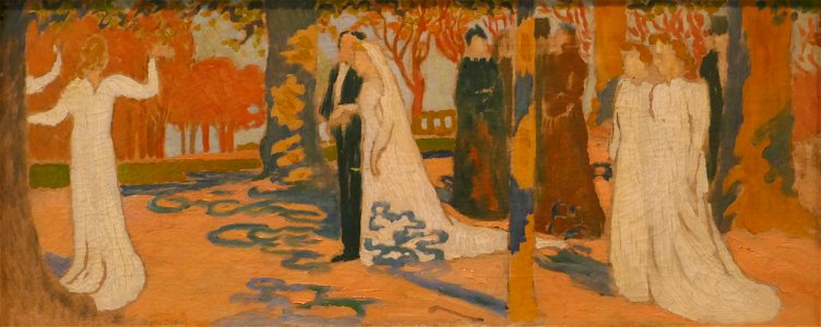 Maurice Denis-Wedding Procession-Hermitage Museum