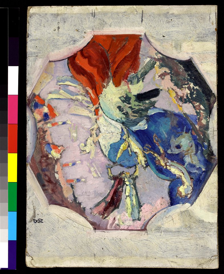 Maurice Denis - La Victoire, esquisse pour la coupole Dutuit, Petit Palais, 1er projet - PDUT2174 - Musée des Beaux-Arts de la ville de Paris