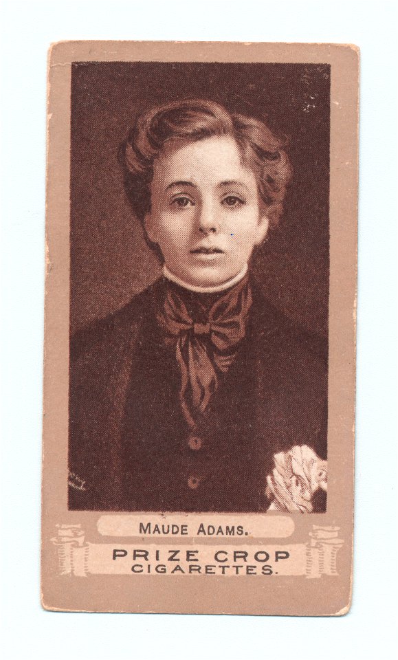 Maude Adams. Mitchell's Prize Crop Cigarettes NYPL 405710