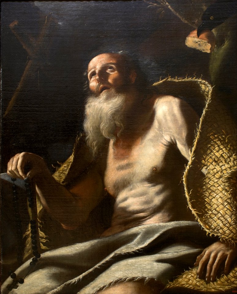 Mattia Preti - Saint Paul the Hermit - Google Art Project