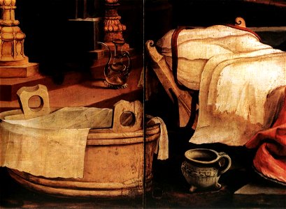 Matthias Grünewald - Nativity (detail) - WGA10743