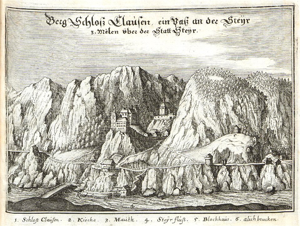 Matthäus Merian - Schloss Klaus