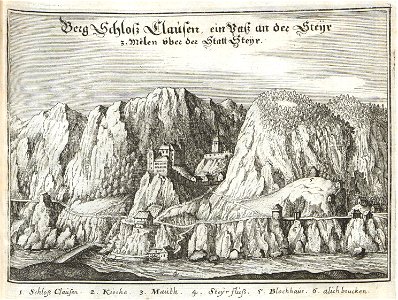 Matthäus Merian - Schloss Klaus