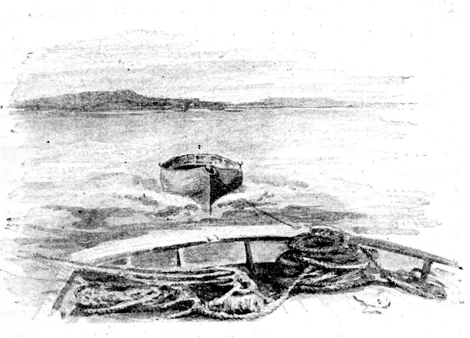 Maupassant - Sur l’Eau - 1888 - dessin de Riou, p 013