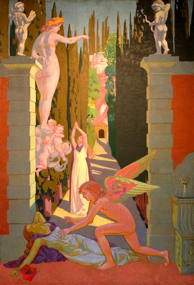 Maurice Denis - The Story of Psyche - Fourth panel