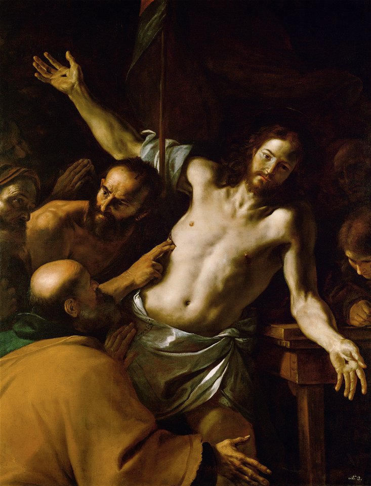 Mattia Preti - Ungläubiger Thomas - GG 259 - Kunsthistorisches Museum