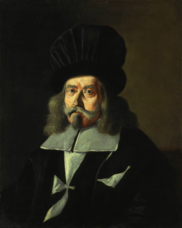 Mattia Preti - Portrait of a Grand Master of the Knights of Malta, Martin de Redin - 1968.615 - Art Institute of Chicago