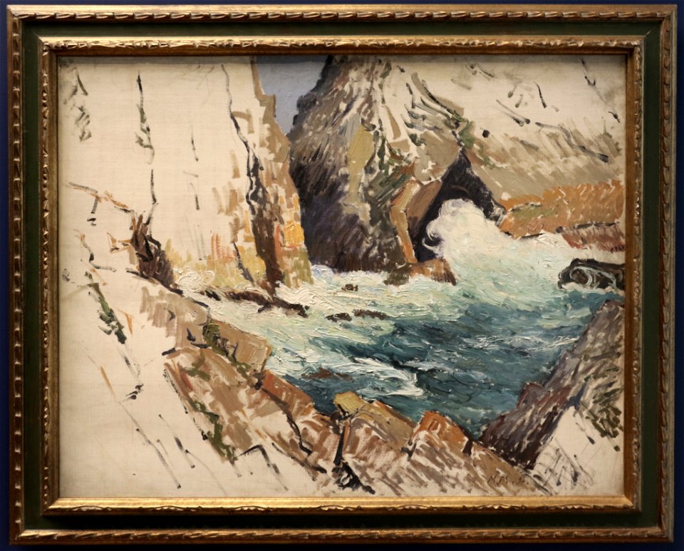 Maufra La Crique avec cadre
