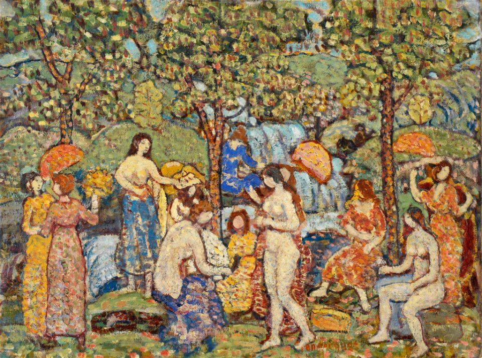 Maurice Brazil Prendergast - Idyl - BF113 - Barnes Foundation