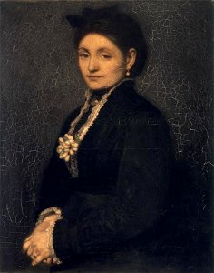 Matthijs Maris - Portret van Hendrika Maris (1841-^) - KM 102.247 - Rijksmuseum