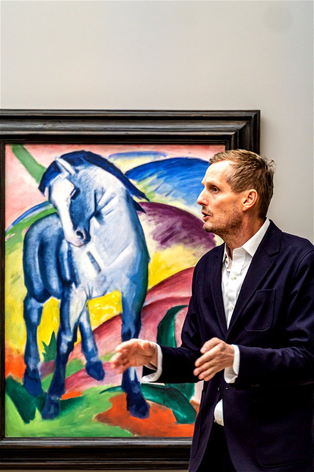 Matthias Mühling - Marc - Blaues Pferd I DSC1712