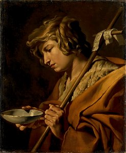 Matthias Stomer - Johannes de Doper - BR1383 - Rijksmuseum Twenthe