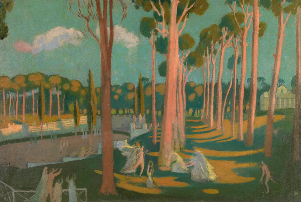 Maurice Denis - Classical Landscape with Figures - 69.203 - Rhode Island School of Design Museum