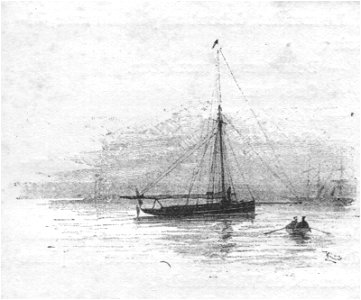Maupassant - Sur l’Eau - 1888 - dessin de Riou, p 001