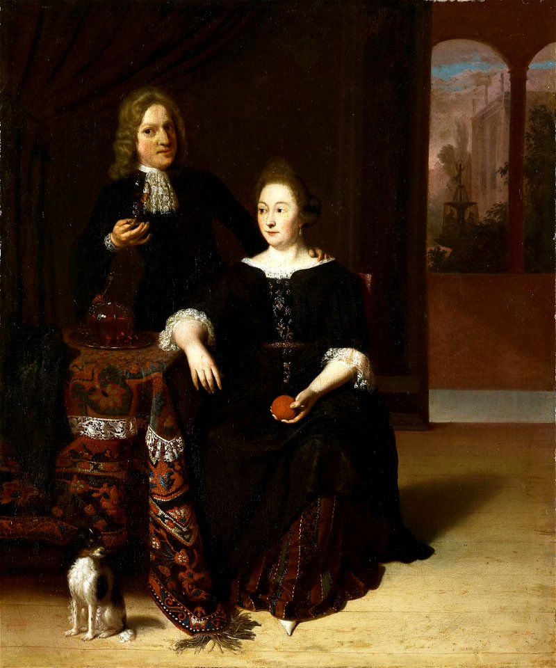 Matthias Wulfraet - portrait of a couple