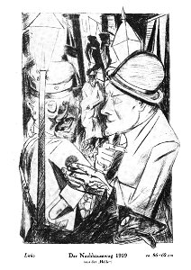 Max Beckmann - Der Nachhauseweg,1919