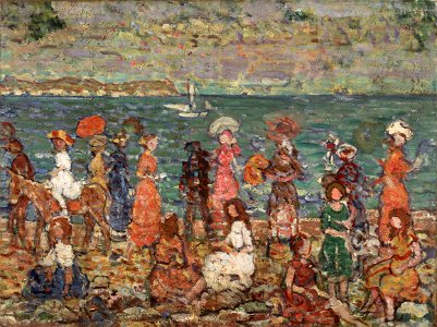 Maurice Brazil Prendergast - Seashore - 33-1948 - Saint Louis Art Museum