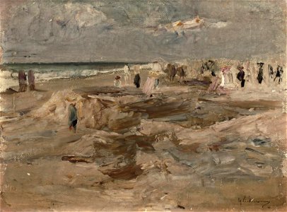 Max Liebermann - Strand in Nordwijk
