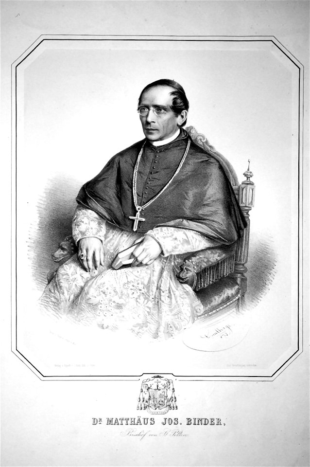 Matthäus Josef Binder Litho