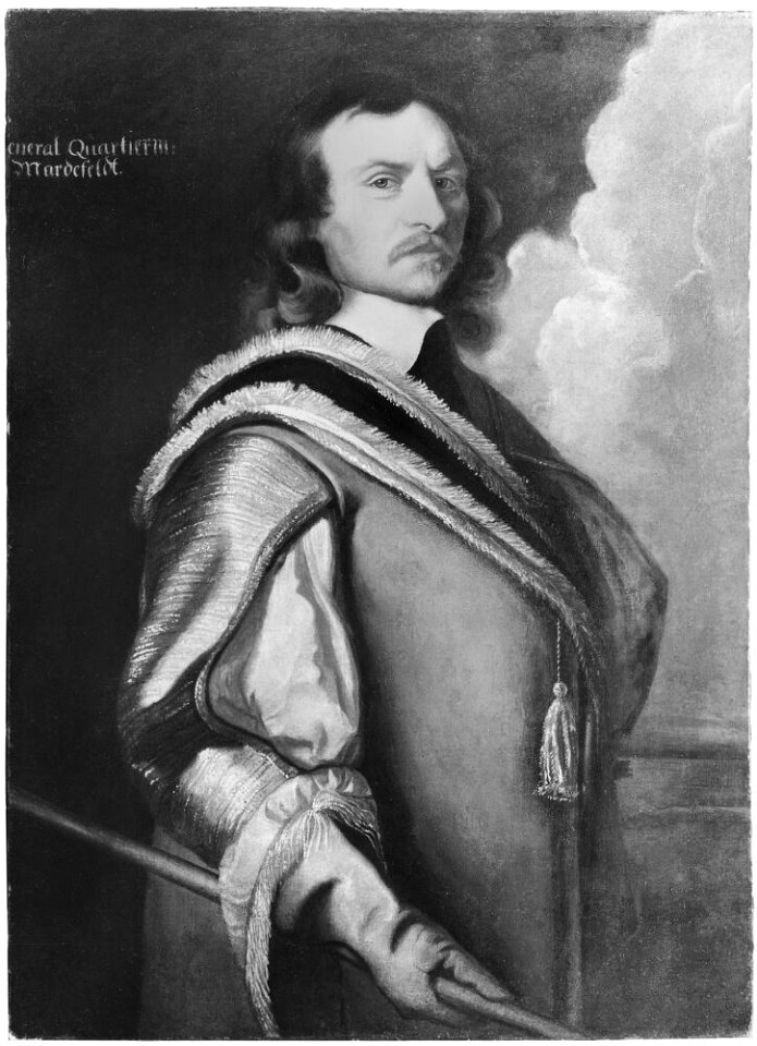 Matthäus Merian d.y. - Conrad Marderfelt (approx. 1610-1688), baron, quarter defense general , field marshal, married to 1. - NMGrh 1764 - Nationalmuseum