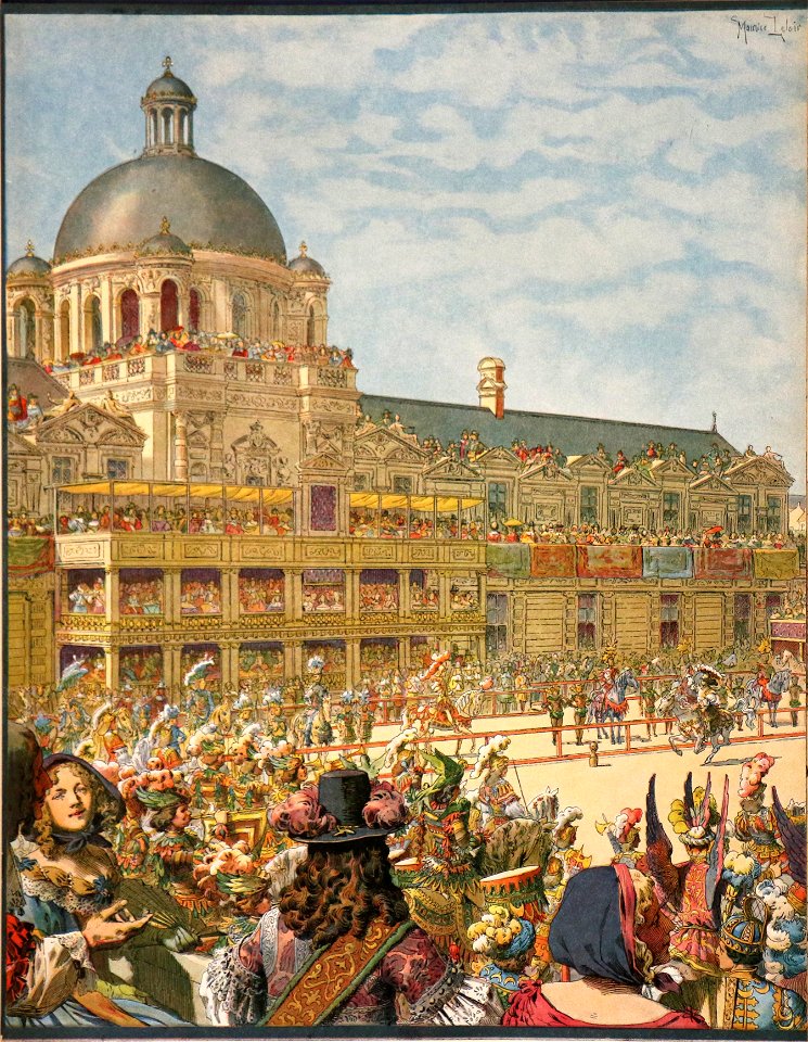 Maurice Leloir - Le Roy Soleil - Grand carroussel des Tuileries