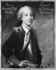 Mauritz Posse af Säby, 1712-84 (Lorens Pasch d.ä.) - Nationalmuseum - 15040