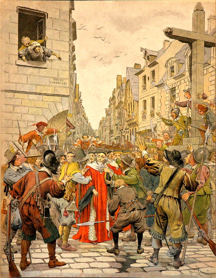 Maurice Leloir-Le Roy soleil - Journée des barricades
