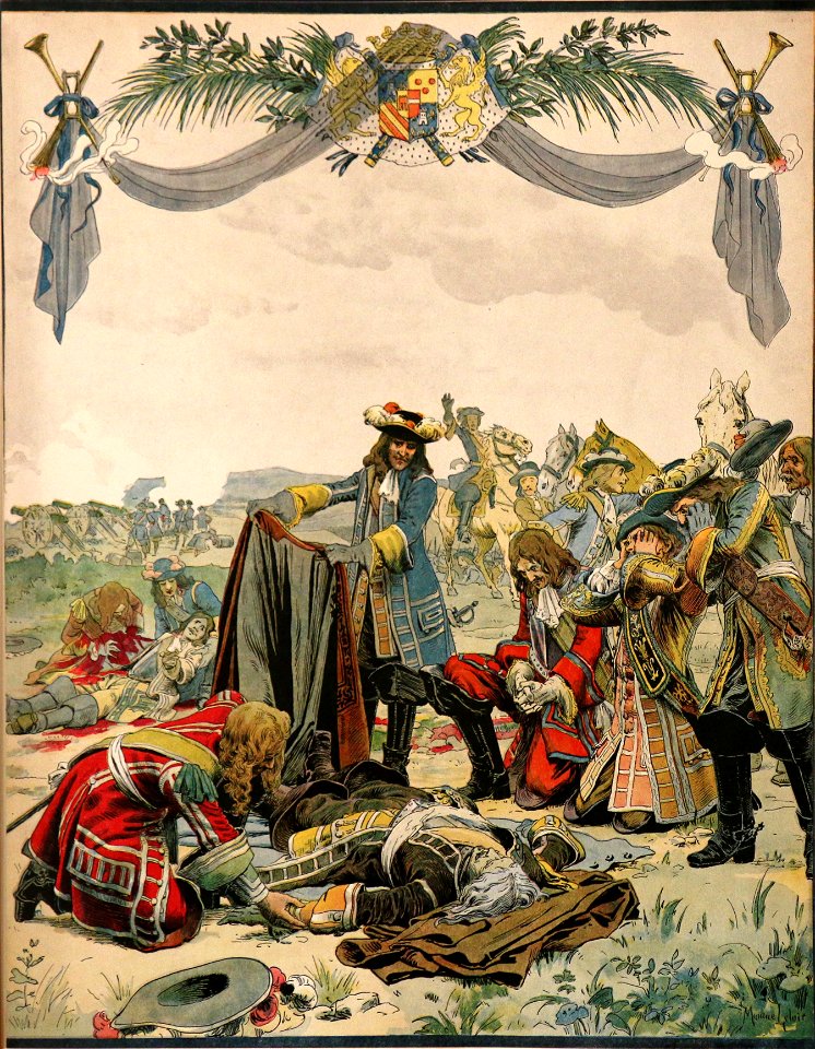 Maurice Leloir - Le Roy Soleil - Mort de Turenne