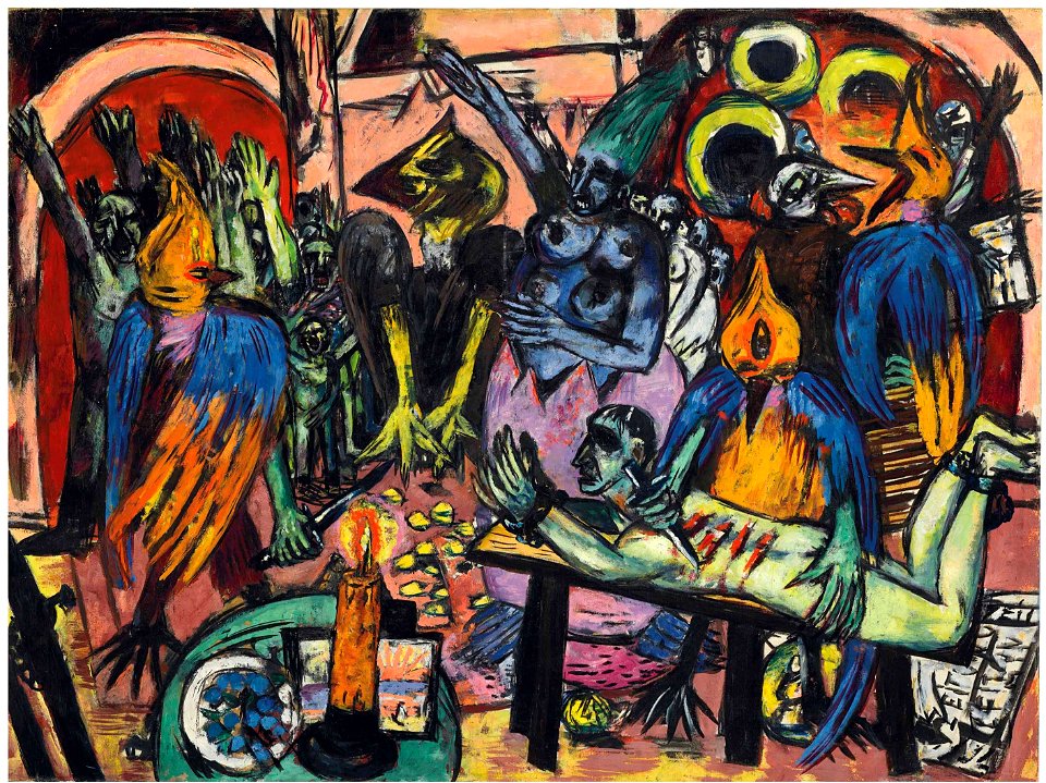 Max beckmann holle der vogel 123001)