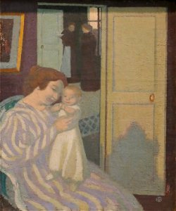Maurice Denis-Mother and Child-Hermitage Museum