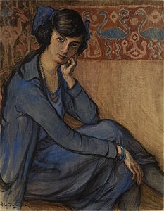 Max Fleischer - Portrait Madame Fleischer - BG-M 2248-80 - Berlinische Galerie