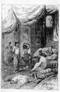 Maupassant - Sur l’Eau - 1888 - dessin de Riou, p 137
