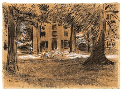 Max Liebermann - Haus hinter Bäumen – Die Villa Oud-Bussem in Huizen